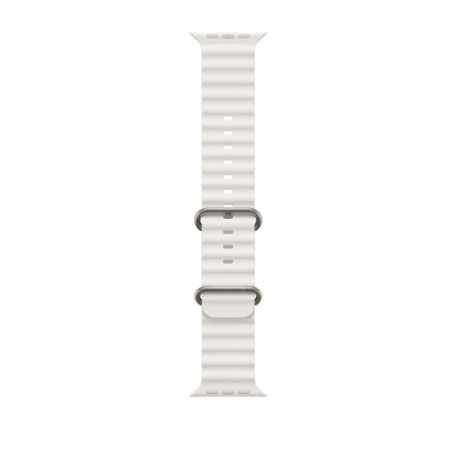 Смарт-часы Apple Watch Ultra GPS + Cellular 49mm Titanium Case with White Ocean Band One Size (MNHF3)