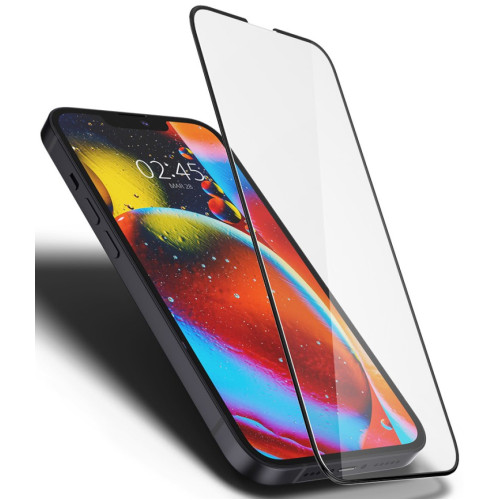 Защитное стекло Spigen iPhone 13/13 Pro Glass tR Slim FC (AGL03392)