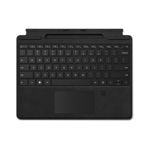 Клавиатура Microsoft Surface Pro Signature Keyboard with Fingerprint Reader Black