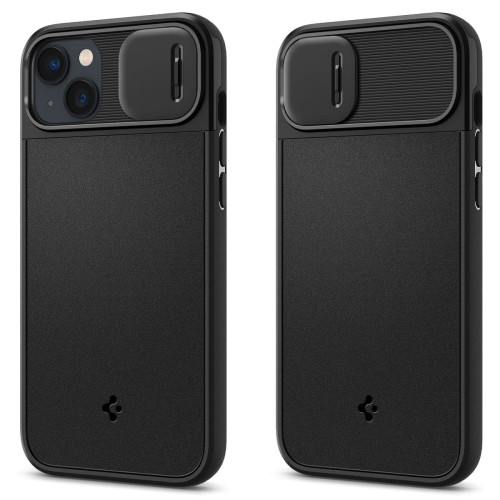 Чехол Spigen Optik Armor MagFit e для iPhone 14 Plus (ACS04923) Black