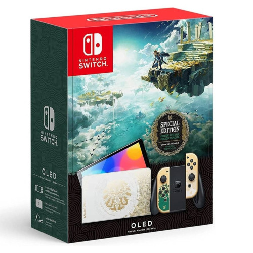 Игровая приставка Nintendo Switch OLED 64GB The Legend of Zelda: Tears of the Kingdom Edition