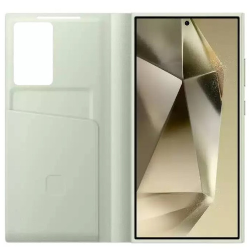 Чехол-книжка Samsung Smart View Wallet Case для S24 Ultra Light Green