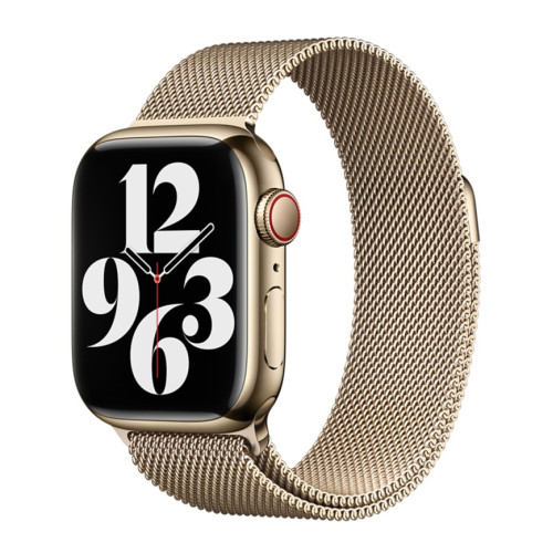 Ремешок Apple Watch 41mm Gold Milanese Loop
