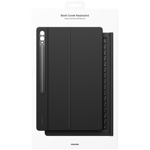 Чехол-клавиатура Samsung Book Cover Keyboard для Galaxy Tab S9 Plus/S9 FE Plus Black (EF-DX815B)