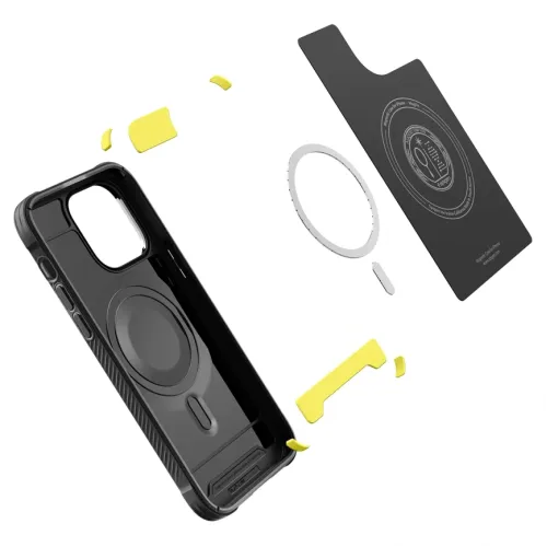 Чехол Spigen Rugged Armor MagFit для iPhone 14 Pro Max (ACS04812) Black