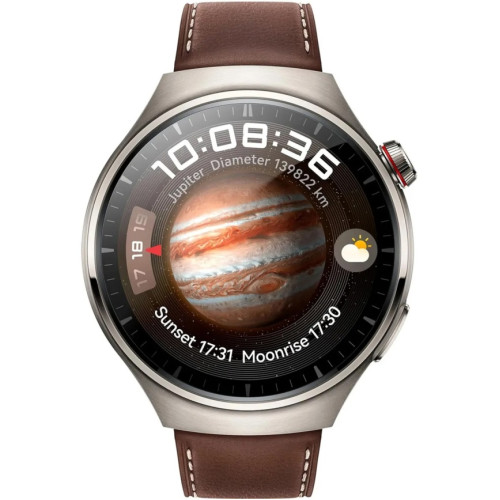 Смарт-часы Huawei Watch 4 Pro 48mm Brown Leather Medes-L19L (55020APB)