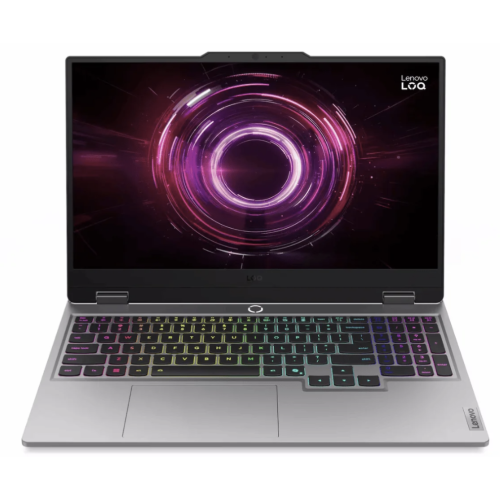 Игровой ноутбук Lenovo LOQ 15 (Ryzen 5, 16 ГБ, 512 ГБ, RTX 5050, 144 Гц, Win 11) Серый
