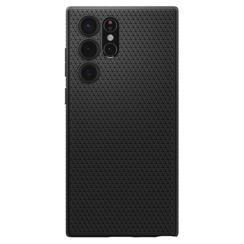 Чехол Spigen Liquid Air Galaxy S22 Ultra (ACS03915) Matte Black