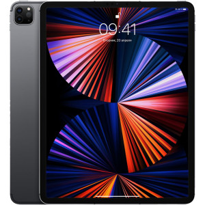 Планшет Apple iPad Pro 12.9 (2021) Wi-Fi + Cellular 256Gb Space Gray (MHR63)