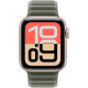 Смарт-часы Apple Watch SE (2025) 44mm Starlight Aluminum Case with Sage Gray Magnetic Link M/L