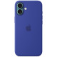 Чехол Apple Silicone Case with MagSafe для iPhone 16 Plus Ultramarine