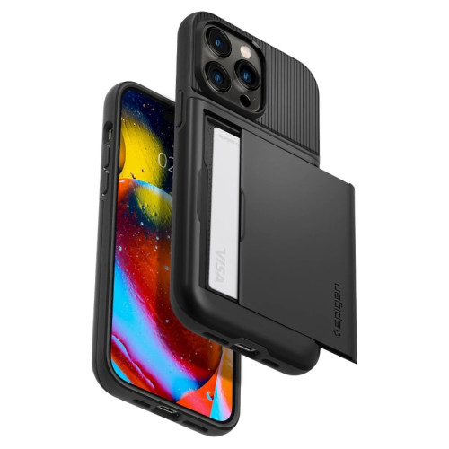 Чехол Spigen Slim Armor CS для iPhone 14 Pro Max (ACS04835) Black
