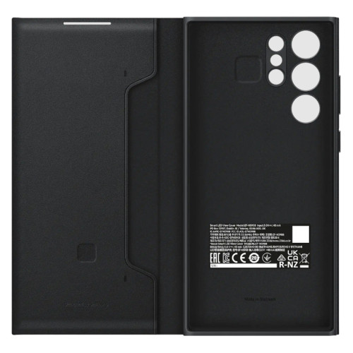 Чехол Samsung Smart LED View Cover Galaxy S22 Ultra (EF-NS908PBEGRU) Black