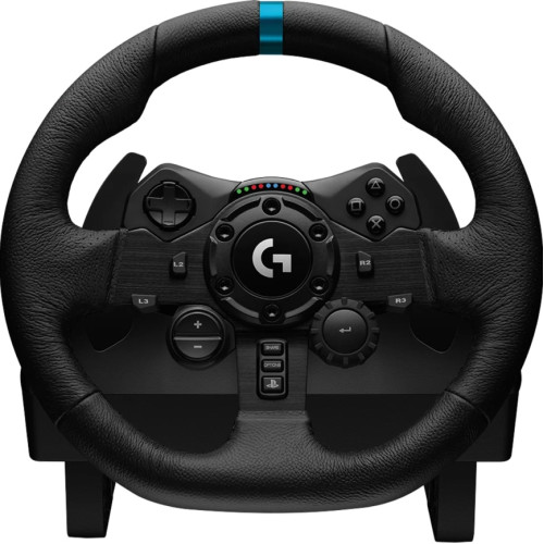 Руль Logitech G923 TrueForce + Педали Black