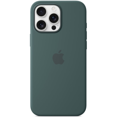 Чехол Apple Silicone Case with MagSafe для iPhone 16 Pro Max Lake Green