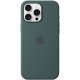 Чехол Apple Silicone Case with MagSafe для iPhone 16 Pro Max Lake Green