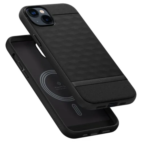 Чехол Spigen Caseology Parallax Mag для iPhone 14 (ACS05074) Matte Black