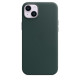 Кожаный чехол Apple для iPhone 14 Plus Forest green
