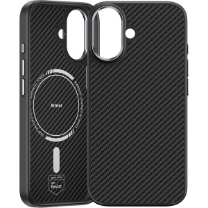 Чехол Benks ArmorPro Case built with Kevlar 600D для iPhone 17 Black