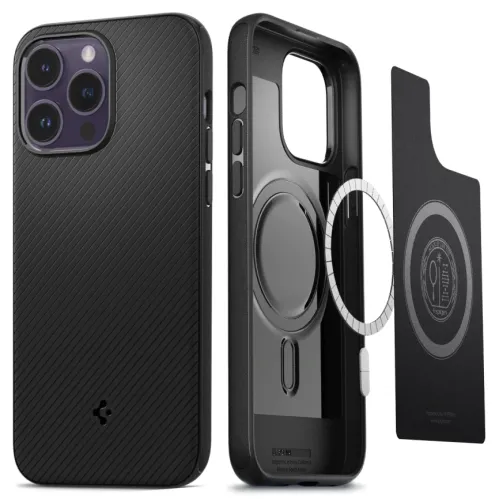 Чехол Spigen Mag Armor MagFit для iPhone 14 Pro Max (ACS04844) Matte Black