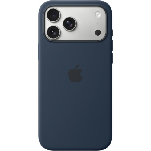 Чехол Apple Silicone Case with MagSafe для iPhone 17 Pro Max Midnight