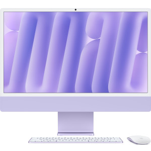 Моноблок Apple iMac (2024) 24 Retina 4.5K M4 8C CPU, 8C GPU/16GB/256Gb Purple