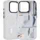Чехол Benks Magnetic Perspective-Mecha Case with MagSafe для iPhone 16 Pro White