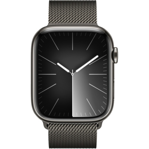 Смарт-часы Apple Watch Series 9 41 mm Graphite Stainless Steel Case with Graphite Milanese Loop