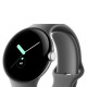 Смарт-часы Google Pixel Watch LTE Polished Silver case/Charcoal Active band