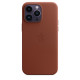 Кожаный чехол Apple MagSafe для iPhone 14 Pro Umber