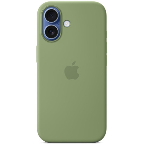 Чехол Apple Silicone Case with MagSafe для iPhone 17 Light Moss