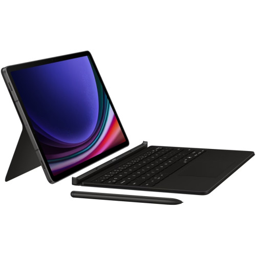 Чехол-клавиатура Samsung Book Cover Keyboard AI Key для Galaxy Tab S10 FE/S9/S9 FE Black (EF-DX725UB)