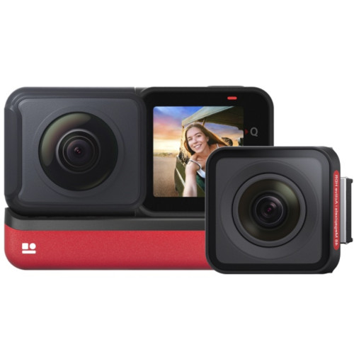 Экшн-камера Insta360 One RS Twin Black/Red