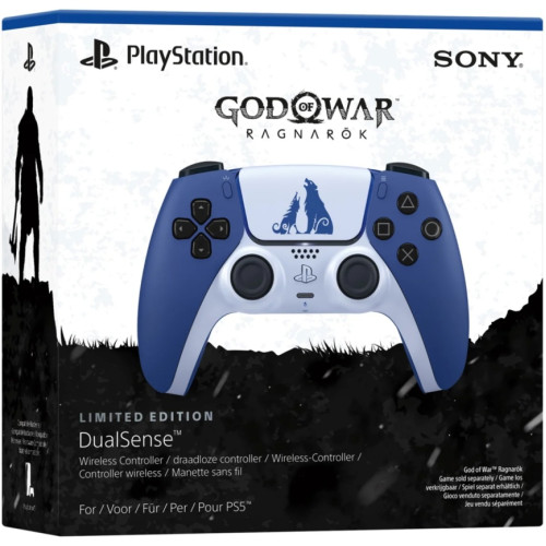 Джойстик беспроводной Sony DualSense для PS5 (CFI-ZCT1W) God of War Ragnarok Limited Edition