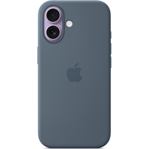 Чехол Apple Silicone Case with MagSafe для iPhone 17 Anchor Blue