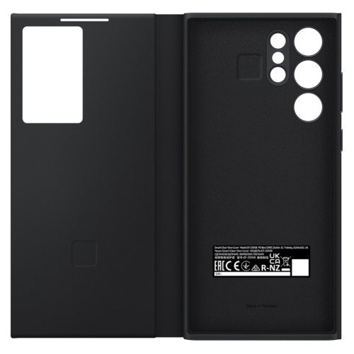 Чехол Samsung Smart Clear View Cover для Galaxy S22 Ultra (EF-ZS908CBEGRU) Black