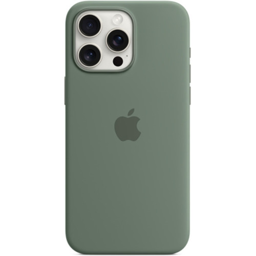 Силиконовый чехол Apple MagSafe для iPhone 15 Pro Cypress
