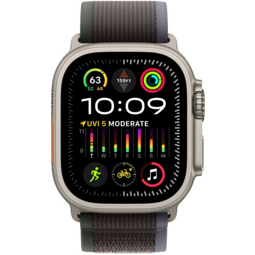 Смарт-часы Apple Watch Ultra 2 49mm Titanium Case with Blue/Black Trail Loop M/L