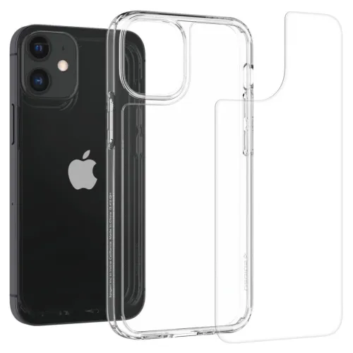 Чехол Spigen Quartz Hybrid для iPhone 12 Mini (ACS01748) Crystal Clear