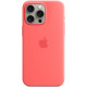 Силиконовый чехол Apple MagSafe для iPhone 15 Pro Guava