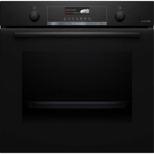 Электрический духовой шкаф Bosch Serie 6 HBG4795B1S Black