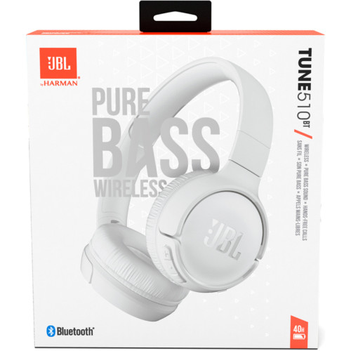 Наушники JBL Tune 510 BT White
