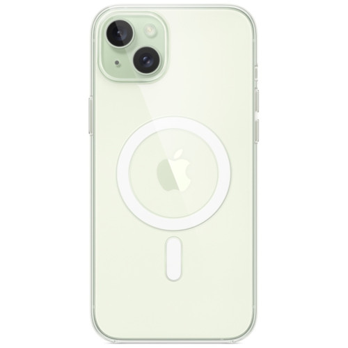 Силиконовый чехол Apple MagSafe для iPhone 15 Clear