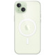 Силиконовый чехол Apple MagSafe для iPhone 15 Clear