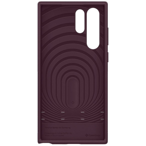 Чехол Spigen Parallax Galaxy S22 Ultra (ACS03941) Burgundy
