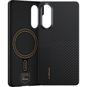 Чехол Benks Montage ArmorAir Case built with Kevlar 600D+1500D для Samsung Galaxy S25 Edge Black