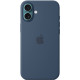 Чехол Apple Silicone Case with MagSafe для iPhone 16 Plus Denim