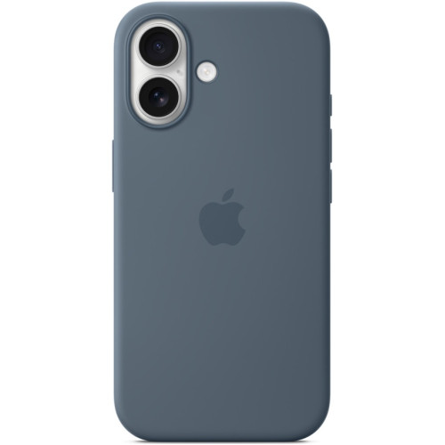 Чехол Apple Silicone Case with MagSafe для iPhone 17 Anchor Blue