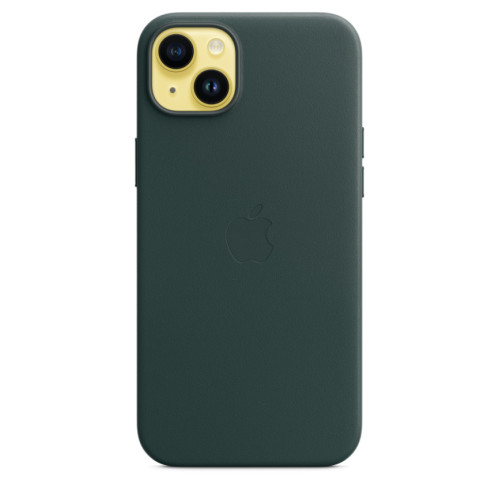 Кожаный чехол Apple MagSafe для iPhone 14 Forest Green