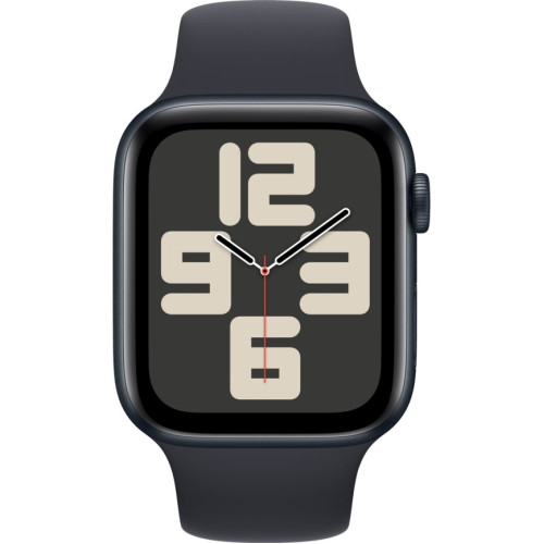 Смарт-часы Apple Watch SE (2023) 40mm Midnight Aluminium Case with Midnight Sport Band S/M (MR9X3)